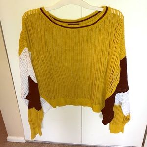 NEW Express Trio colored Knit Top!